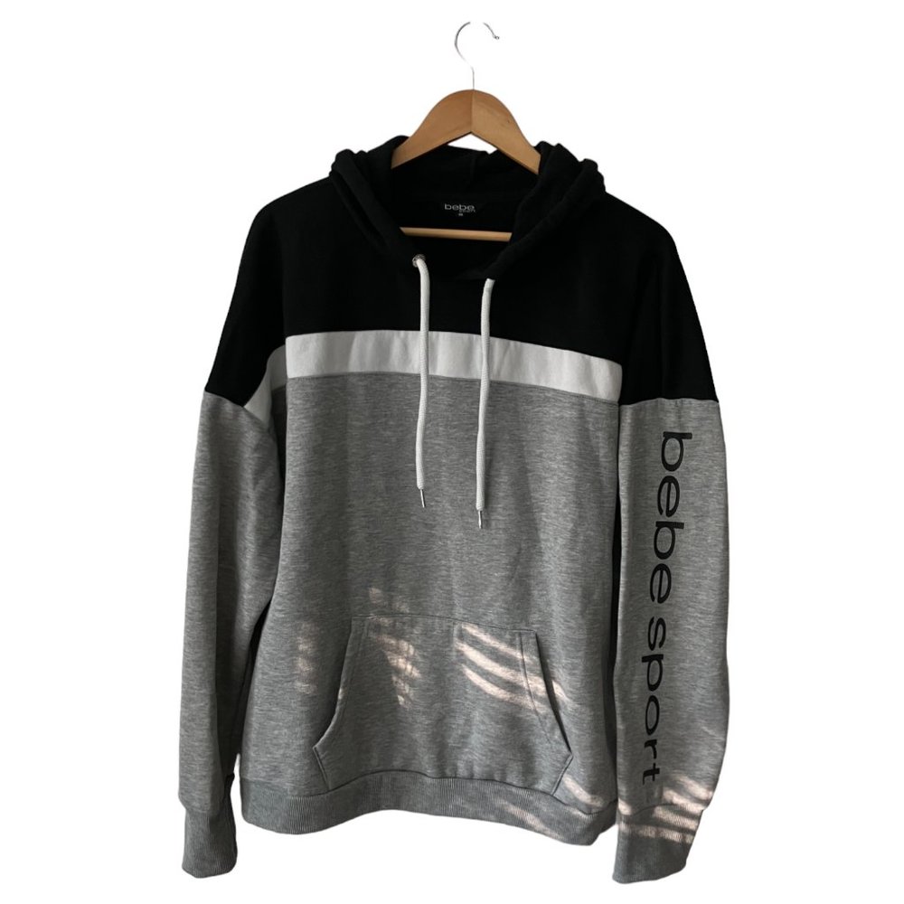 bebe Sport Plus-Size Hooded Sweatshirt